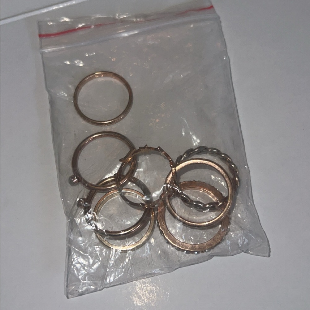 Mystery Bag of Rose Gold Rings